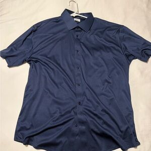 Collars and Co Short Sleeve Button Up